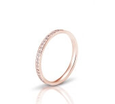 Wedding ring in 18 Karat gold - WRW003 - image 3