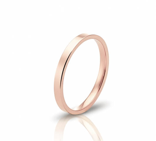Wedding ring in 18 Karat gold - WRM003 - image 3