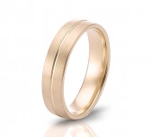 Wedding ring in 18 Karat gold - WRM008 - image 3