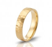 Wedding ring in 18 Karat gold - WRM017 - image 2