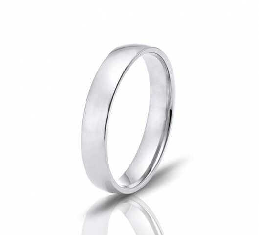 Wedding ring in 18 Karat gold - WRM018 - image 1