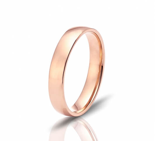 Wedding ring in 18 Karat gold - WRM018 - image 3