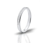 Wedding ring in 18 Karat gold - WRW023 - image 1