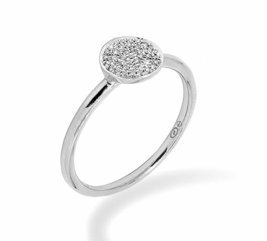 Engagement ring in 18 karat gold - SOL005 - image 1