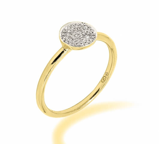 Engagement ring in 18 karat gold - SOL005 - image 2