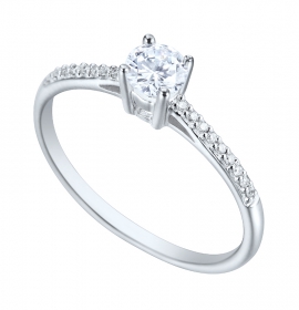 Diamond engagement ring in 18 Karat gold - R18340