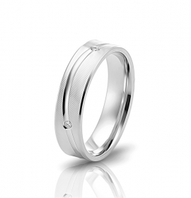 Wedding ring in 18 Karat gold - WRW002