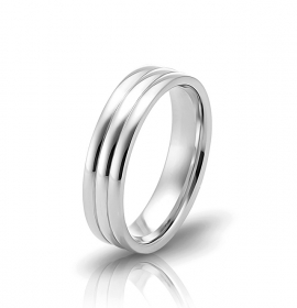 Wedding ring in 18 Karat gold - WRM009