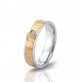 Wedding ring in 18 Karat gold - WRW015