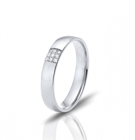 Wedding ring in 18 Karat gold - WRW018