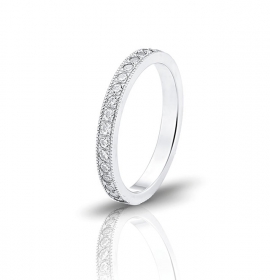 Wedding ring in 18 Karat gold - WRW020