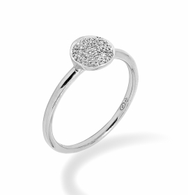 Engagement ring in 18 karat gold - SOL005